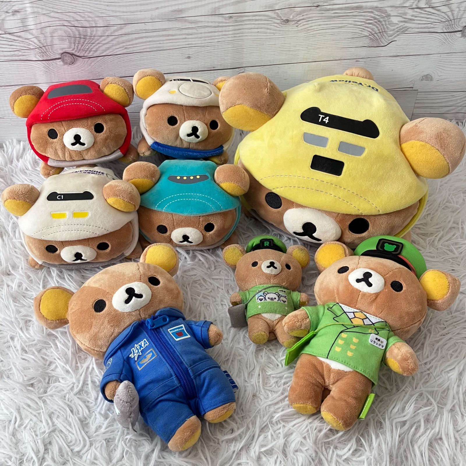 レア リラックマ JR東海 JAXA 企業コラボ 新幹線 ぬいぐるみ