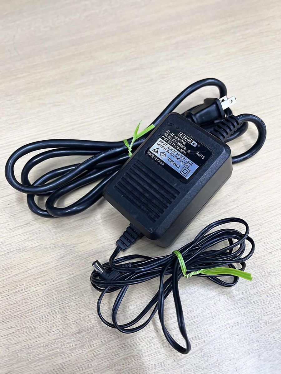 純正 LINE6 ACアダプター9V 2000mA SY-09200A-JS - メルカリ