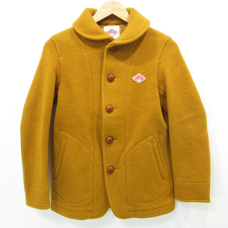 【DANTON/ダントン】 ウールモッサ丸衿ブルゾンジャケットJD-8243 DANTON/ダントン】 ウールモッサ丸衿ブルゾンジャケットJD-8243