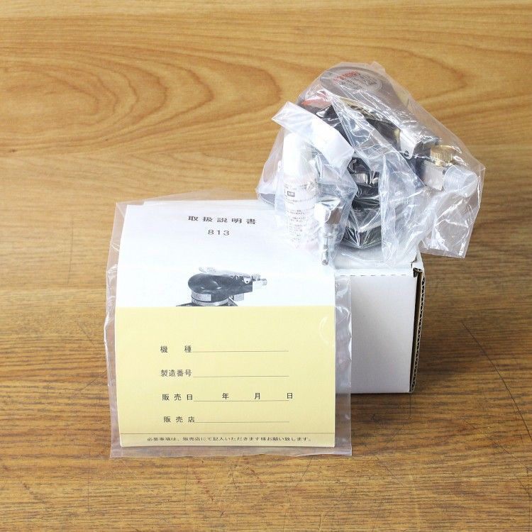 コンパクトツール 813 非吸塵式オービタルサンダー ペーパー75 110 mm