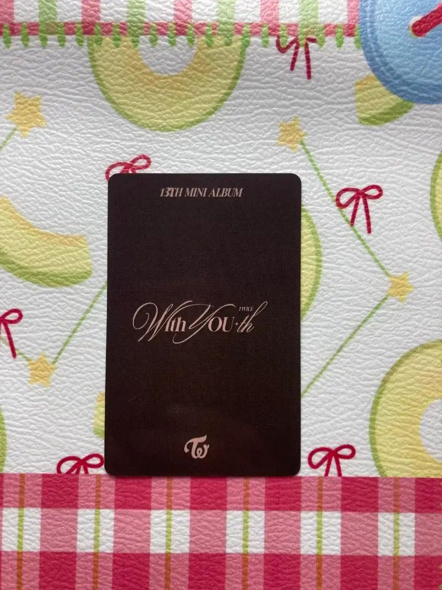 TWICE（トゥワイス） ツウィ(TZUYU) 公開番組 サノク トレカ one spark