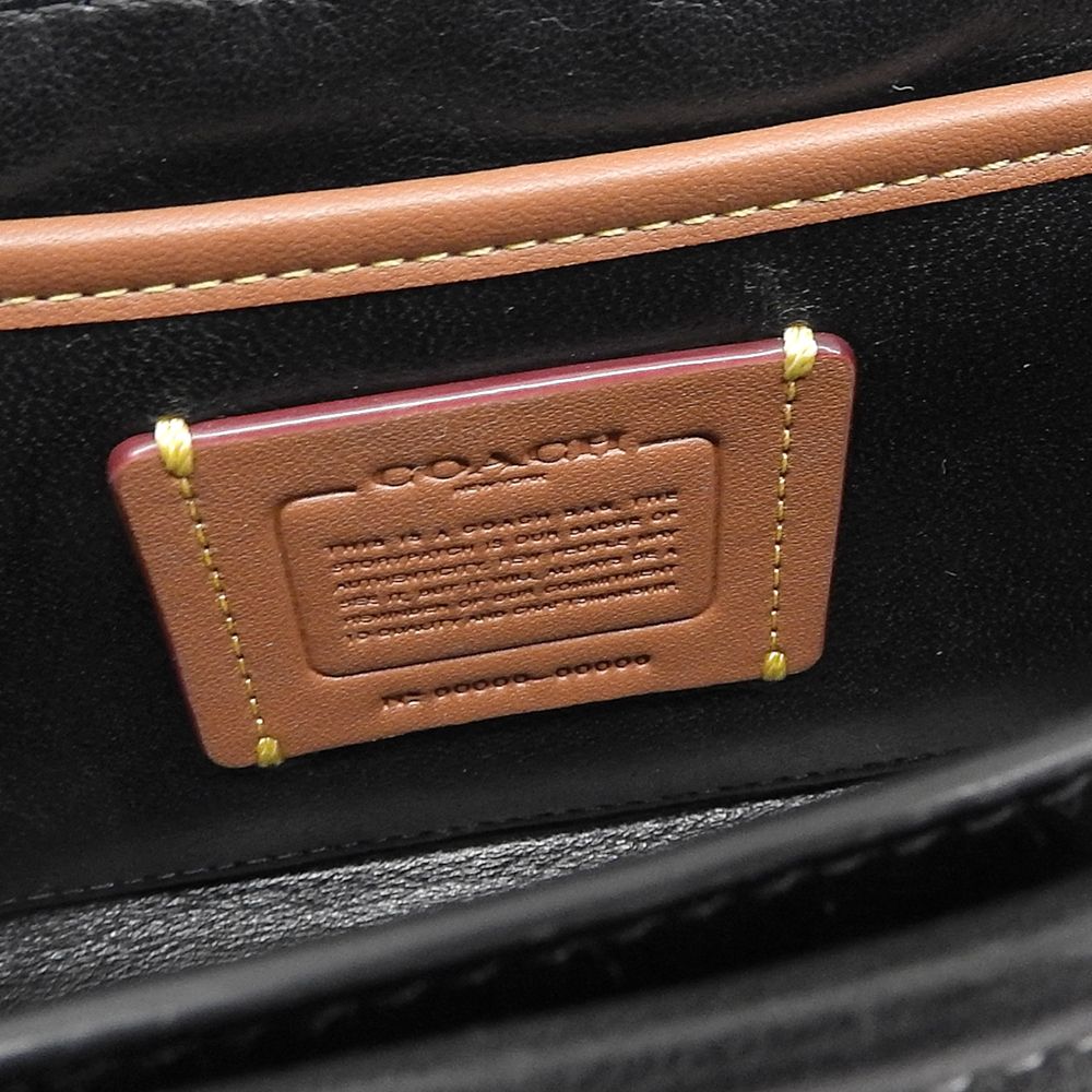 極美品　現行　コーチ　ショルダーバッグ　2way 黒　ストゥディオ ポーチ コーチ2way ショルダーバック