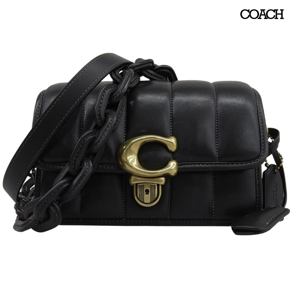 【美品】コーチ キルティング　ショルダー バッグ 2Way ストゥディオ 超美品 コーチ COACH コーチストゥディオ キルティング 2way