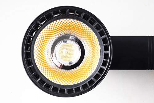  業務用 大光量 ダクトレール用 LED スポットライト ST-RL 18 W 150 型 ビーム角 45度 フリッカーレス スタティック点灯方式 2年保証 黒 電球色 3000 K その他 キッチン 食器