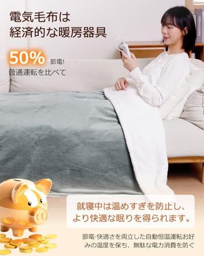  電気毛布 掛け敷き兼用 新年ギフト 120 W速暖 10段階温度調整 9 Hタイマー付き 電気毛布洗える 恒温加熱 頭寒足熱 ダニ退治 電気敷き毛布 電気掛け毛布 電気ブランケット 防寒対策 肩掛け 膝掛け 厚手生地 5 c 2762 d その他 キッチン 食器