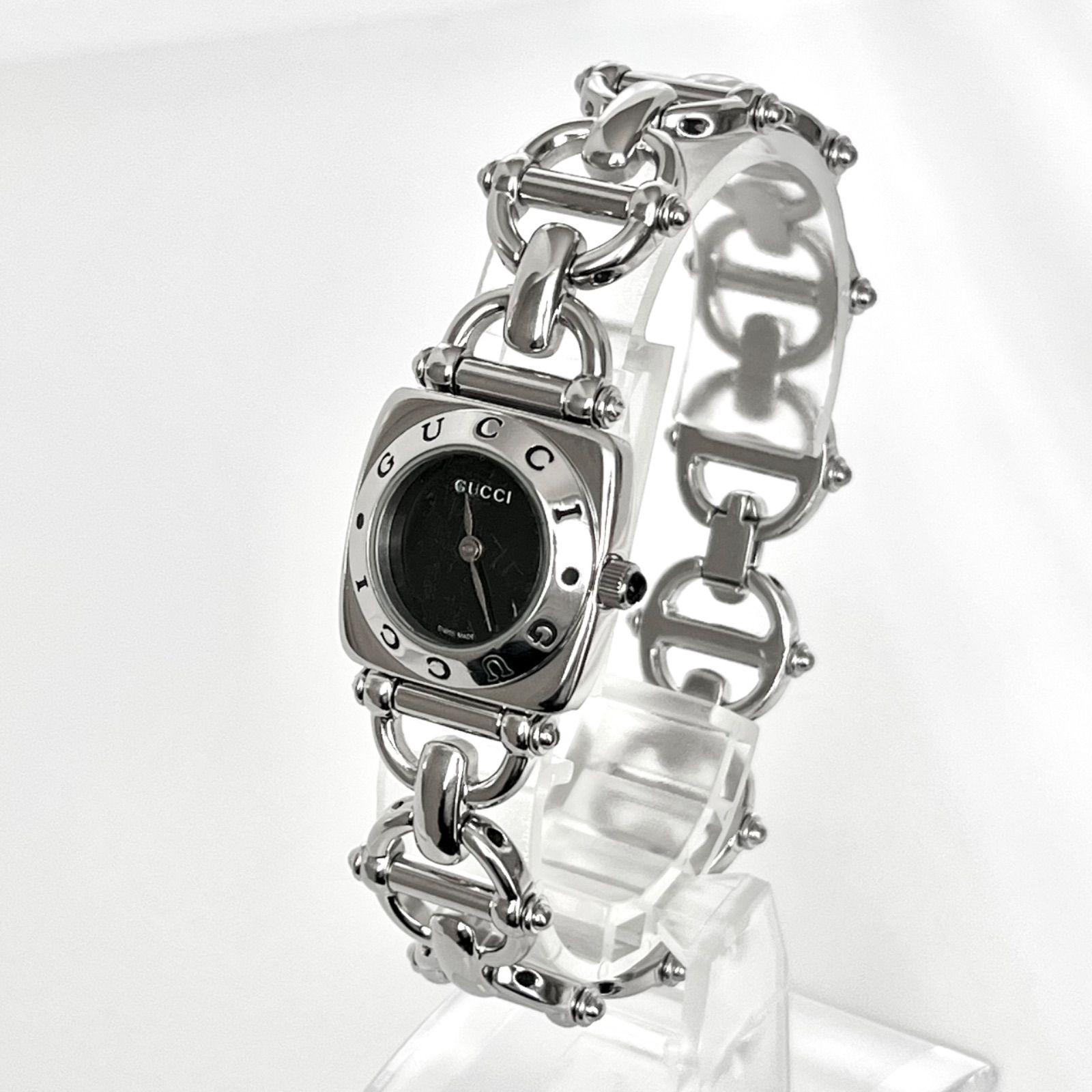 美品 グッチ GUCCI 3400L 黒文字盤 レディース 腕時計 H570 美品 グッチ GUCCI 3400L 黒文字盤 レディース 腕時計 H570 - メルカリ