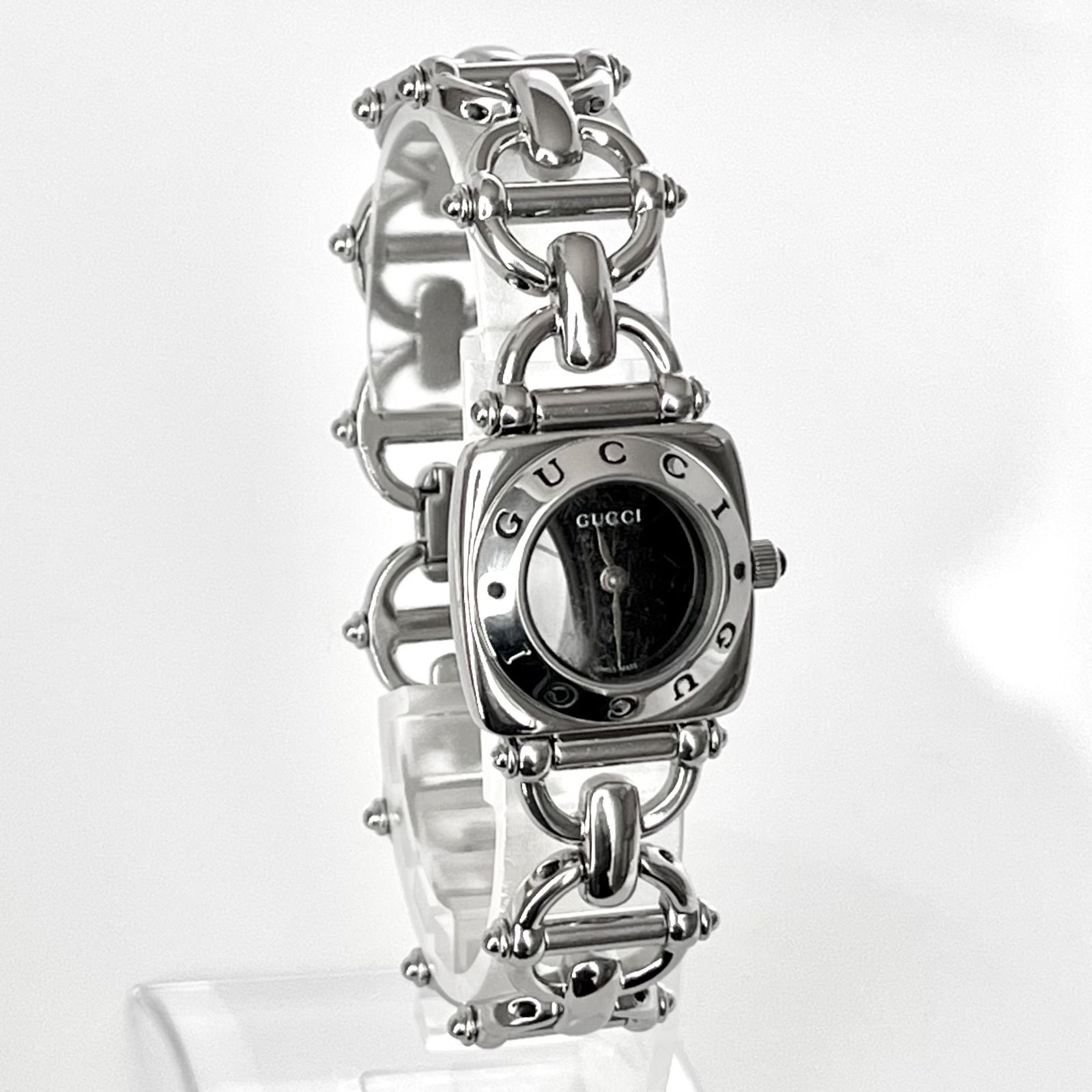 D*a様 GUCCI 腕時計　6400L シルバー Gucci 6400L Stainless Steel Women's Watch YA6400LSS | WatchMaxx