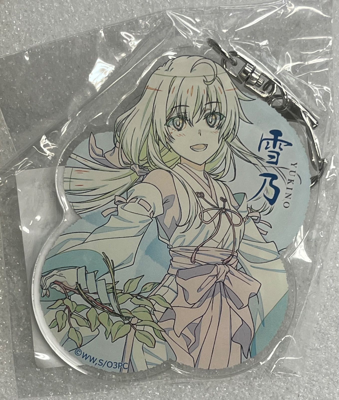 雪ノ下雪乃 原画シリーズ アクリルキーホルダー ミニ色紙 御神楽三重奏