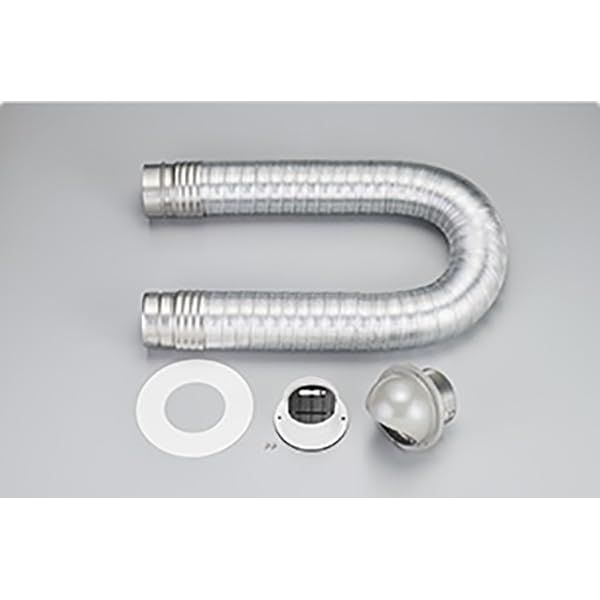 迅速に発送 Rinnai DPS-80 KC ガス衣類乾燥機 乾太くん ダンパー付排湿管セット 9241 b 22 c