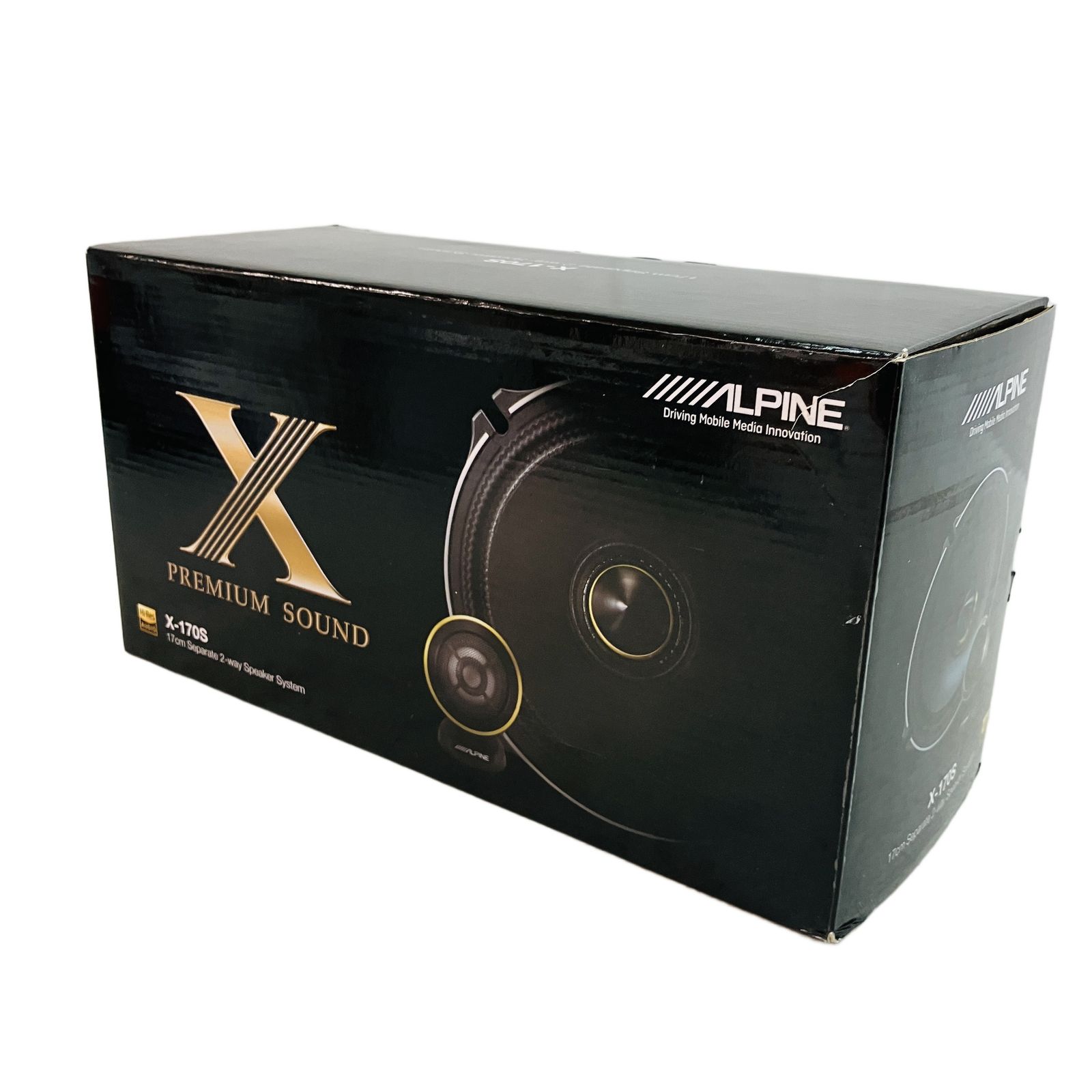 ALPINE X-170S セパレート 2ウェイスピーカー カーオーディオ
