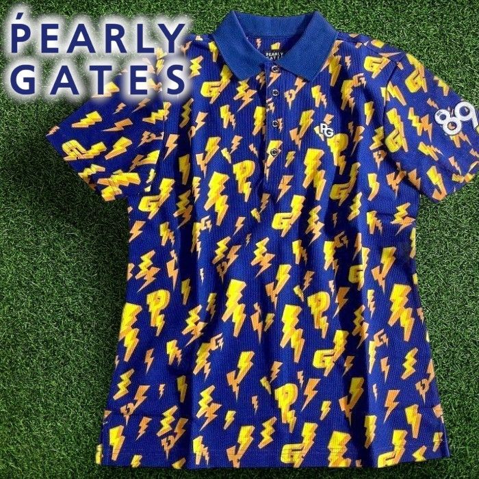 PEARLY GATES パーリーゲイツ ゴルフ 日本製 バーズアイ鹿の子