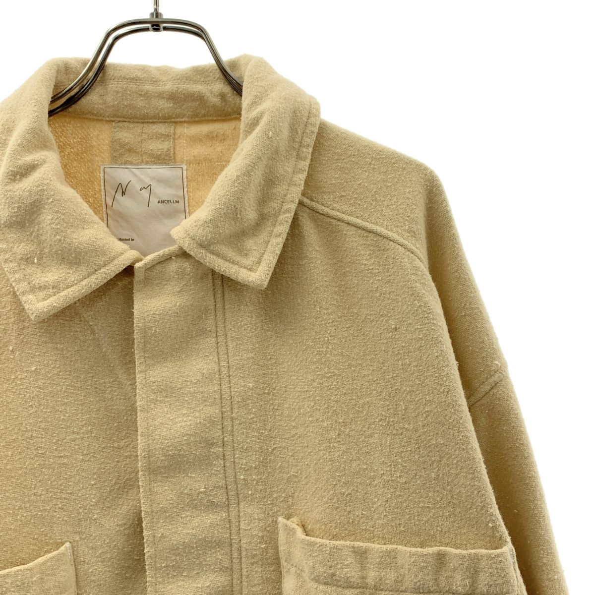 ANCELLM / アンセルム | PILLING SHIRT JACKET / ピリングシャツ