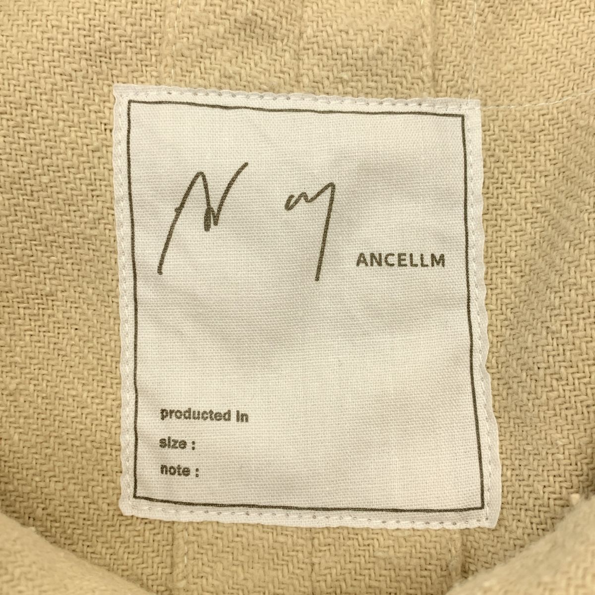 ANCELLM / アンセルム | PILLING SHIRT JACKET / ピリングシャツ 