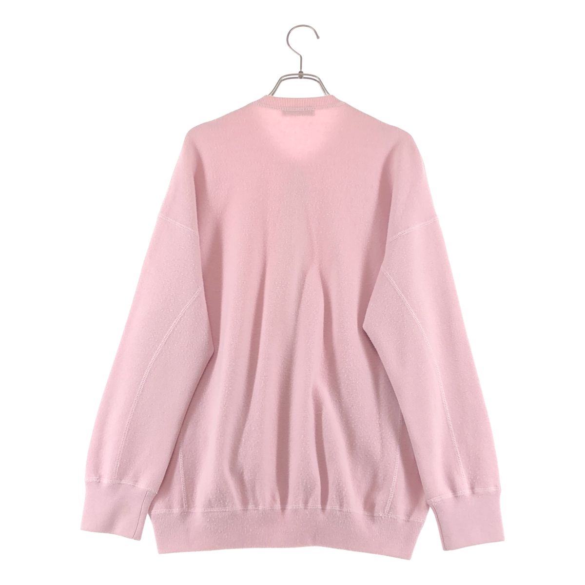 美品　ドゥロワー カーディガン　カシミヤ ピンク　クルーネックカーディガン Drawer / ドゥロワー | カシミヤ ウール スナップ クルーネック