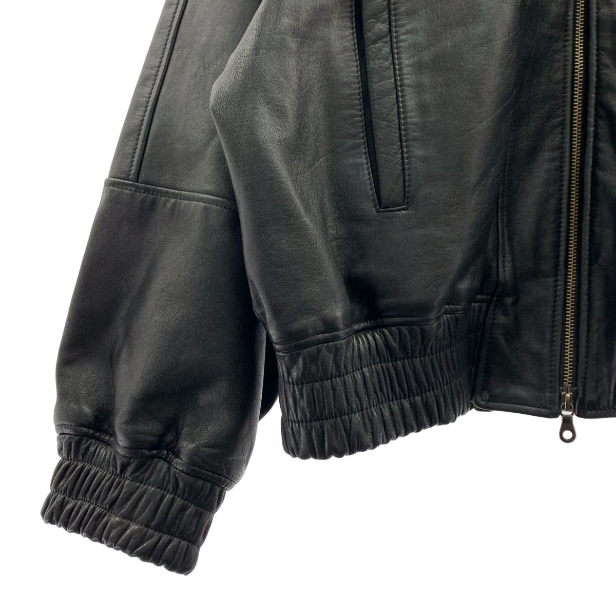 美品】 JUHA / ユハ | 牛革 カウレザー ジャケット ブルゾン / 総裏地