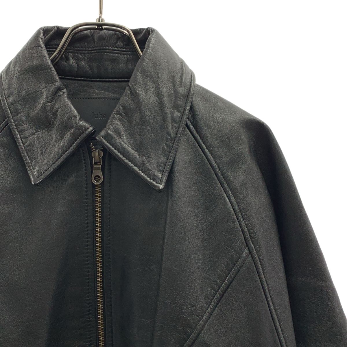 美品】 JUHA / ユハ | 牛革 カウレザー ジャケット ブルゾン / 総裏地