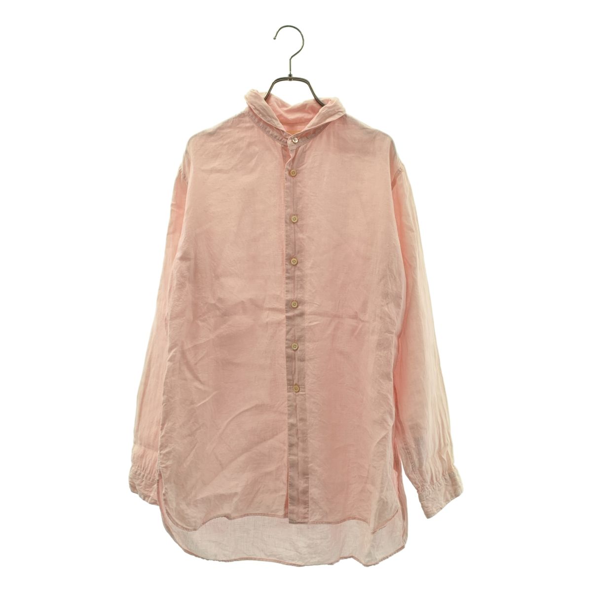 suzuki takayuki / スズキタカユキ | リネン ショールカラーシャツ | 1