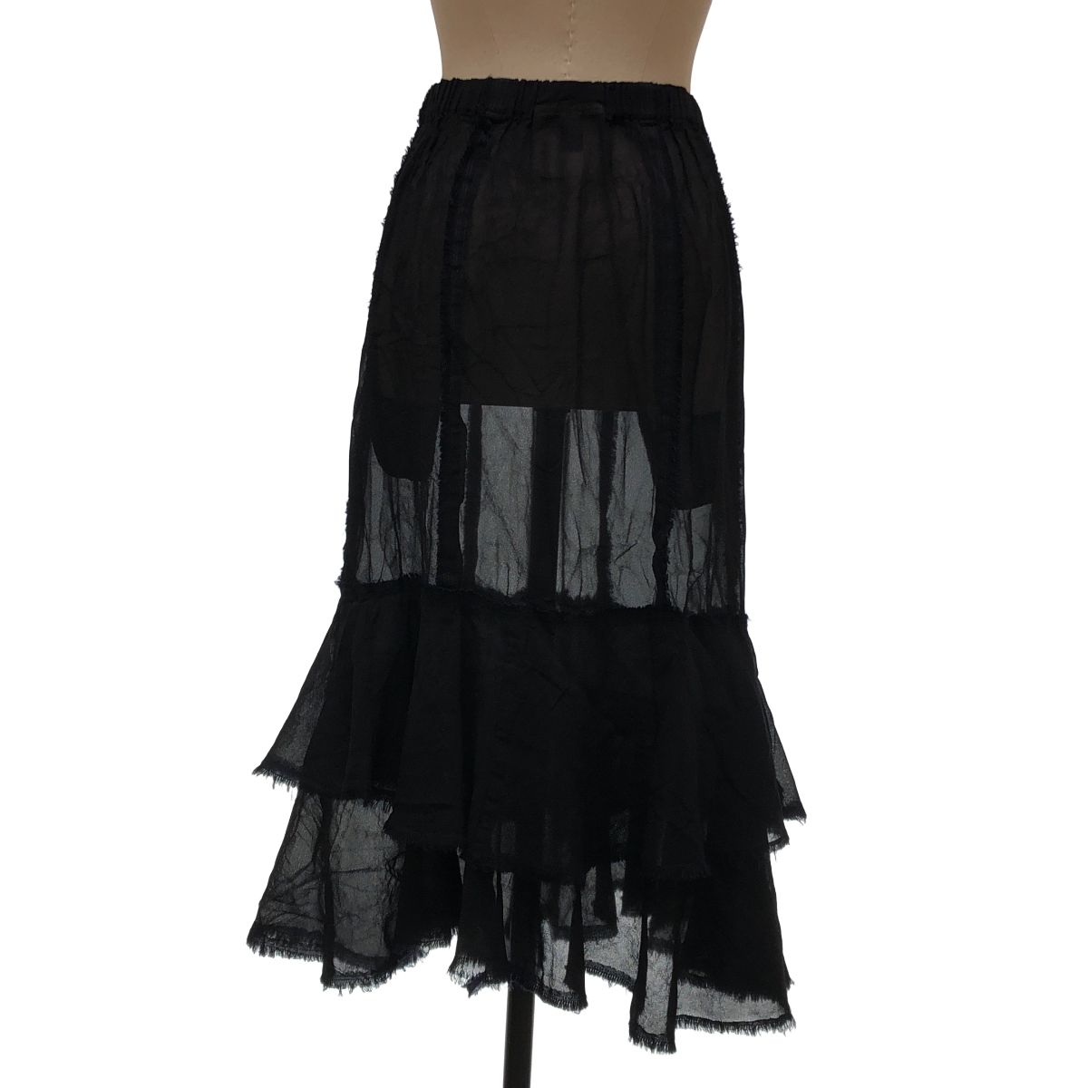 robe de chambre コムデギャルソン フリル ロングスカート robe de chambre COMME des GARCONS / ローブドシャンブル