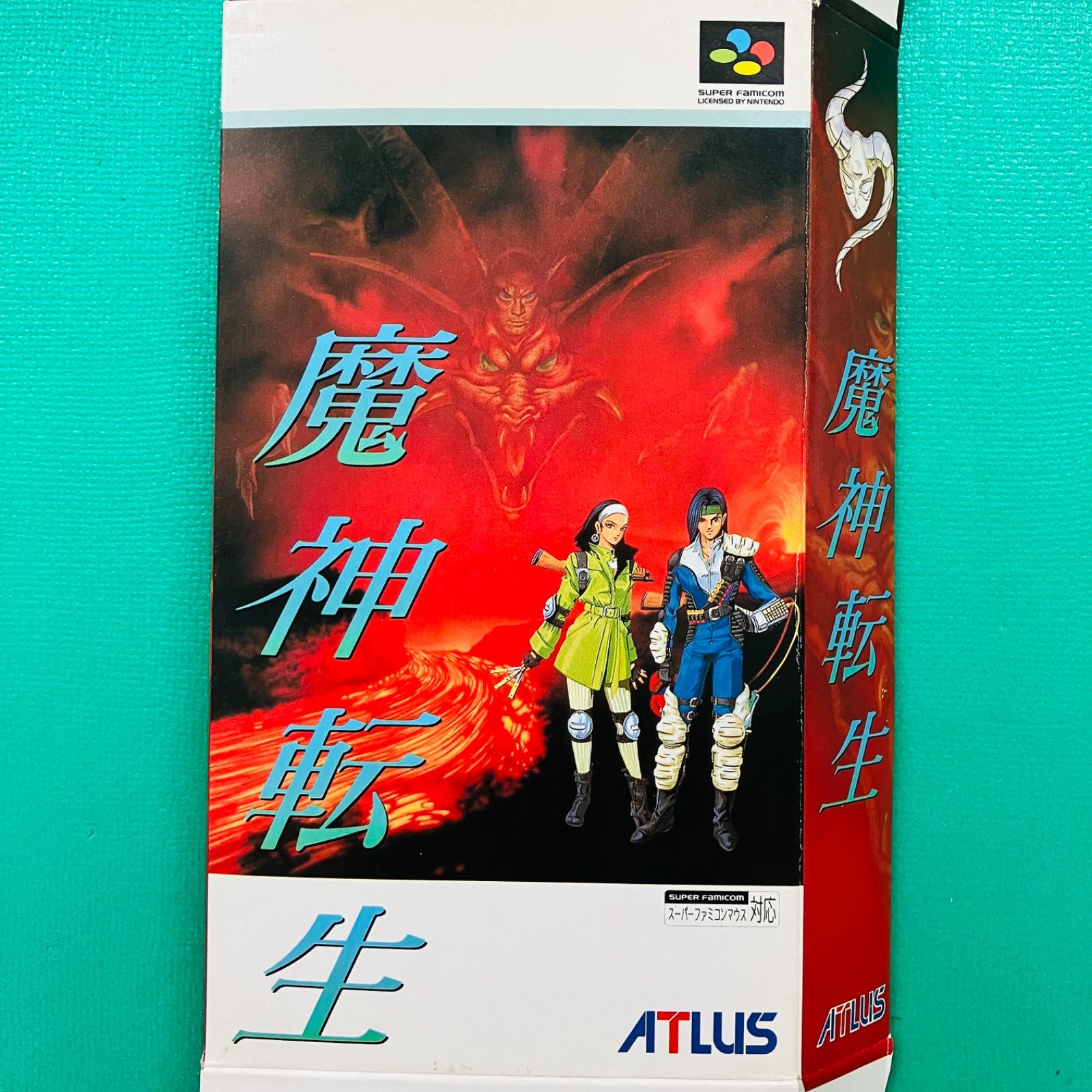 箱のみ】スーパーファミコン 魔神転生 ATLAS アトラス SFC - メルカリ