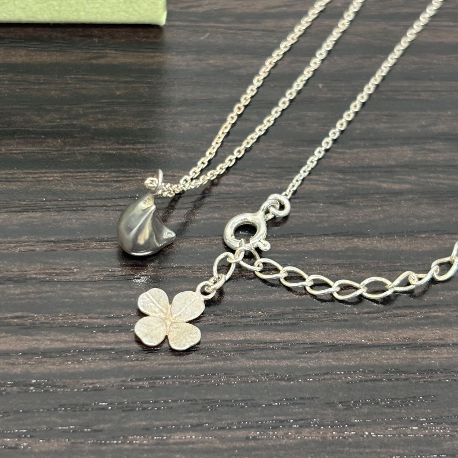 ジブリ となりのトトロ トトロペンダント クローバー シルバー925刻印