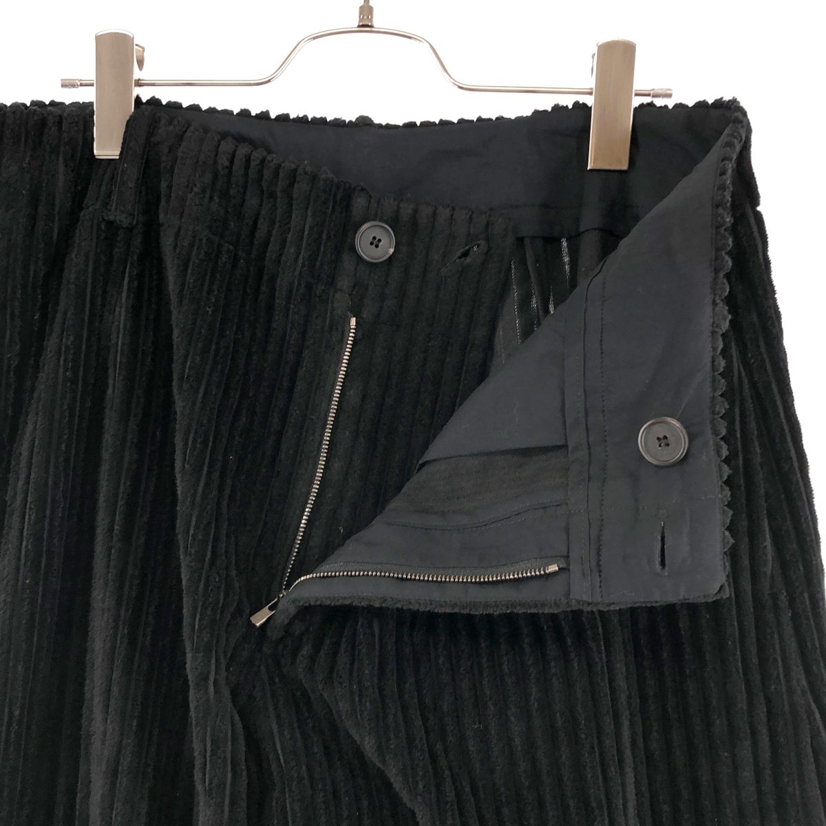 TOOGOOD / トゥーグッド | the tracer corduroy trouser / 太畝 コーデュロイ ワイド トラウザーズ パンツ | 31 | ブラック | メンズ TOOGOOD / トゥーグッド | the tracer corduroy trouser / 太畝