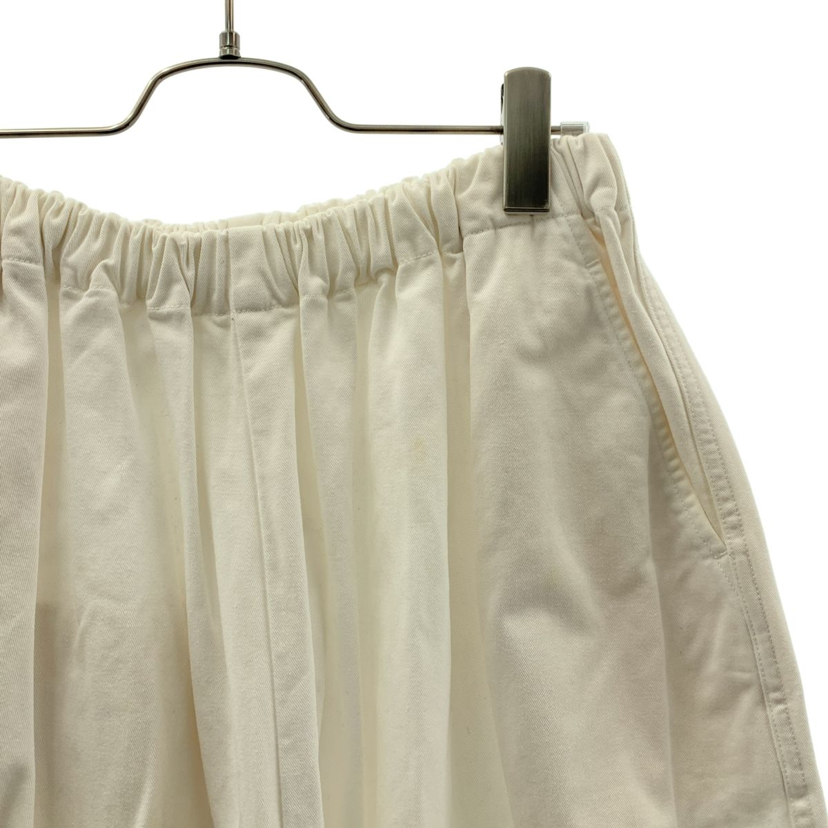 ゴーシュ / ゴーシュ | カツラギ8分丈 ドローストリング ワイド  