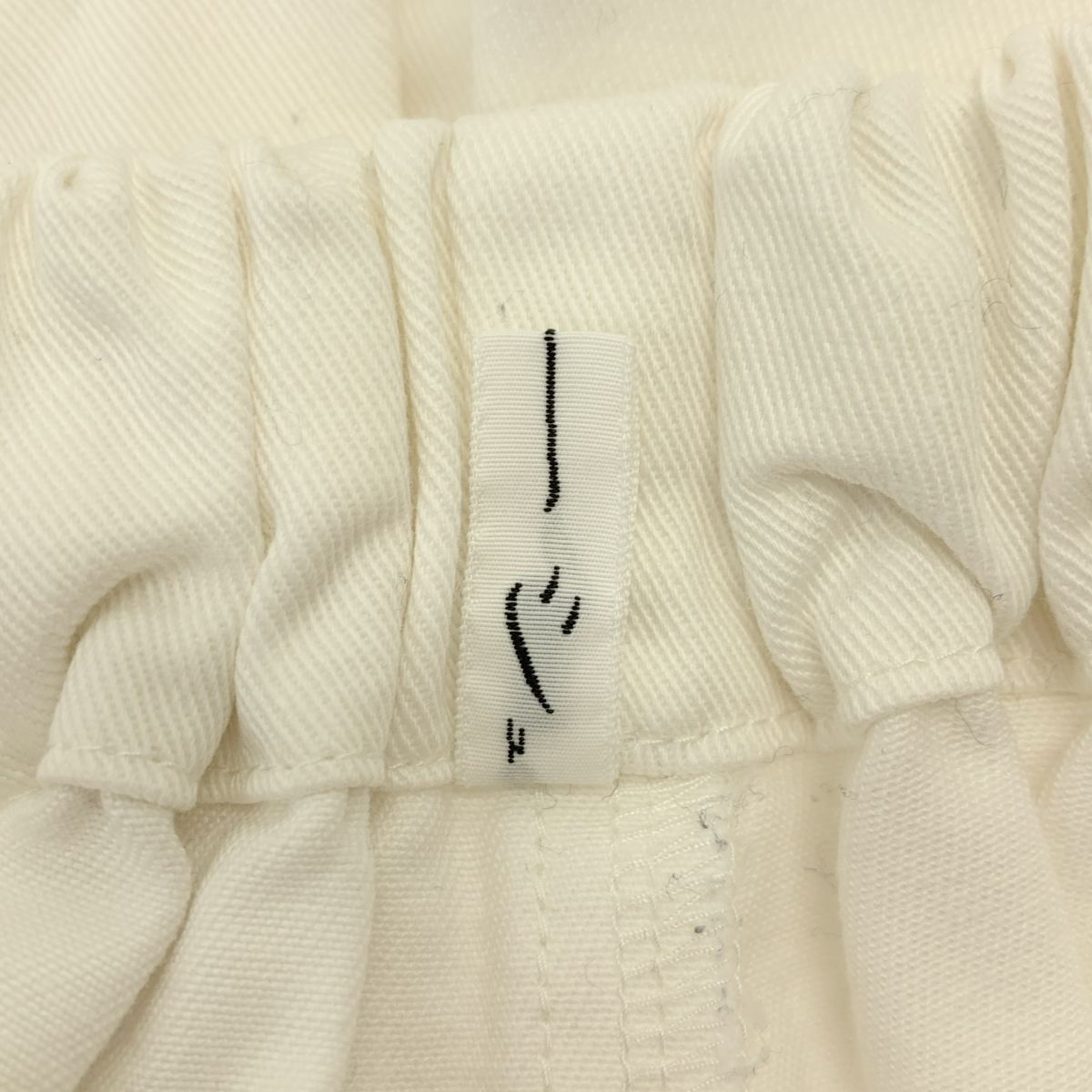 ゴーシュ / ゴーシュ | カツラギ8分丈 ドローストリング ワイド  