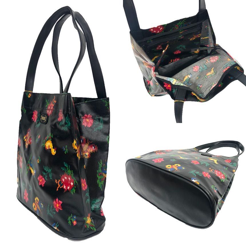 FEILERトートバッグ　未使用品 FEILER フェイラー ハイジ トート ブラック 黒 美品 aq12489 - メルカリ