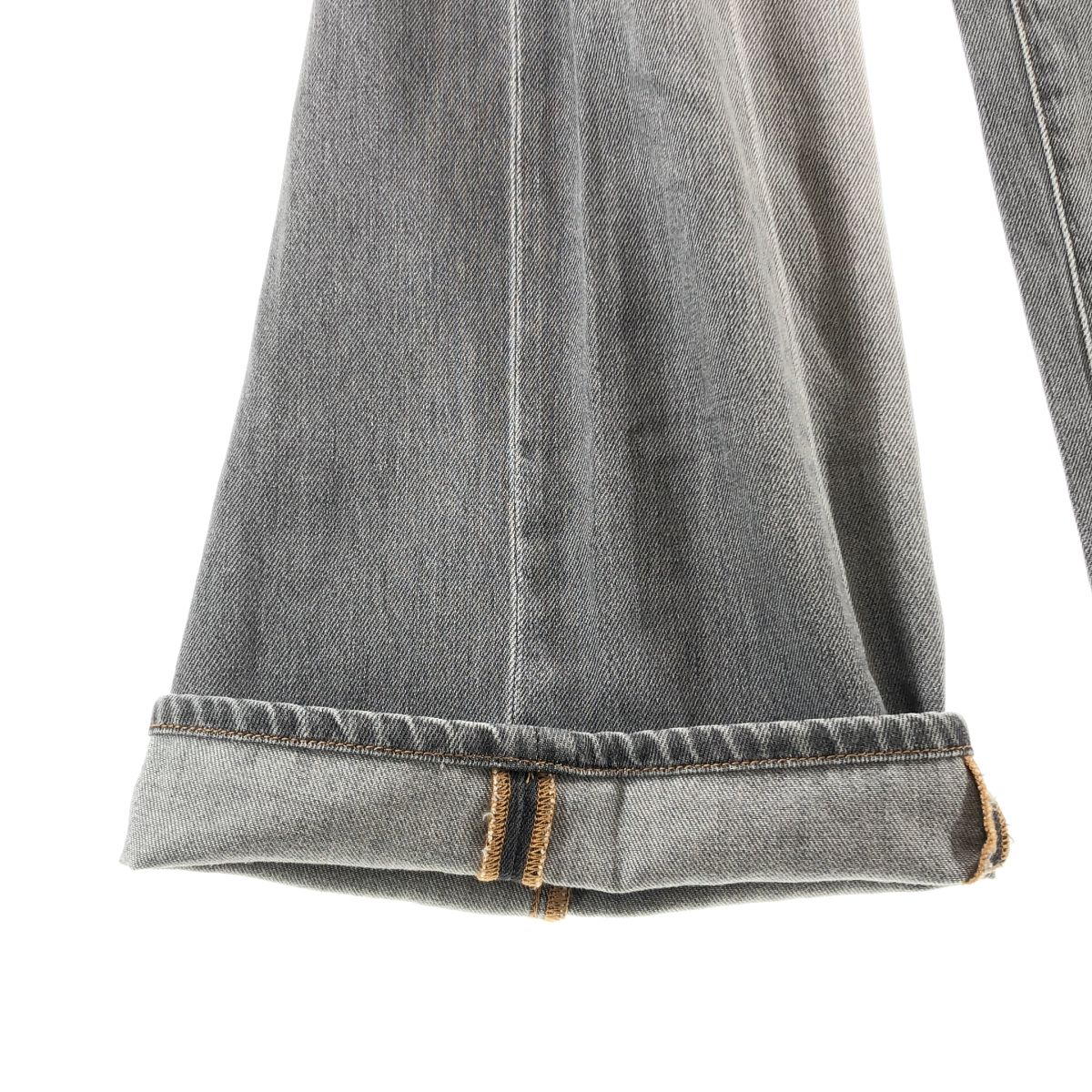 Deuxieme Classe / ドゥーズィエムクラス | 2025AW | DARKPARK/ダークパーク IRIS PAPER BAG DENIM ワイドデニムパンツ | グレー | メンズ Deuxieme Classe / ドゥーズィエムクラス | 2025AW | DARKPARK/ダーク