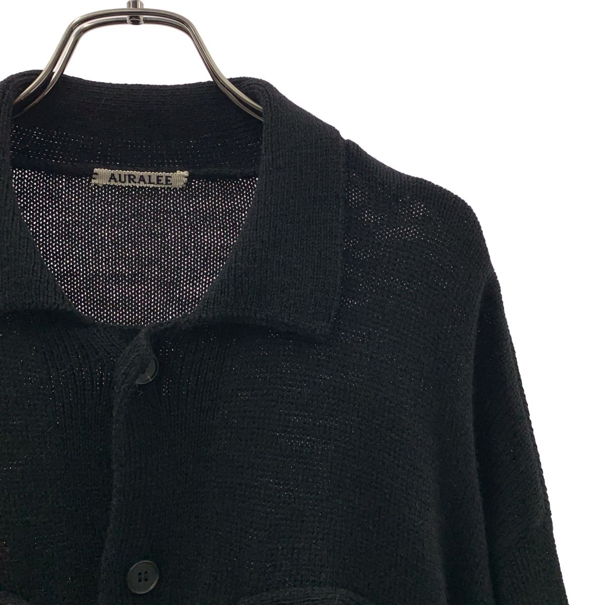 AURALEE / オーラリー | UNEVEN WOOL CORD KNIT BLOUSON ウール ニット 