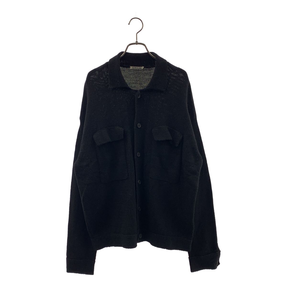 AURALEE / オーラリー | UNEVEN WOOL CORD KNIT BLOUSON ウール ニット 
