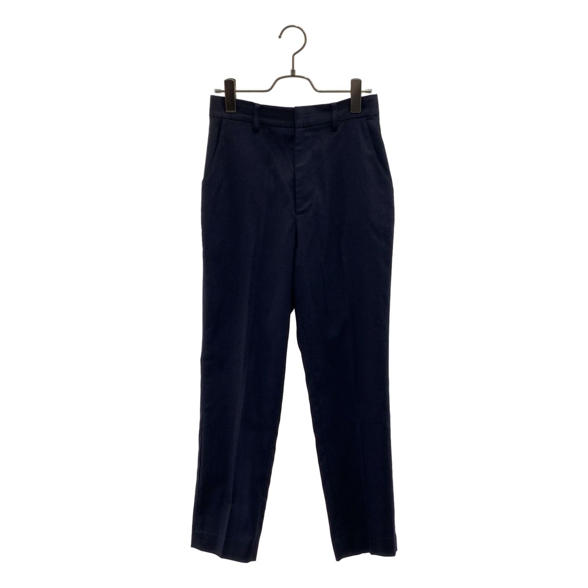 SOEJU / ソージュ | センタープレス ストレートパンツ | M | ネイビー