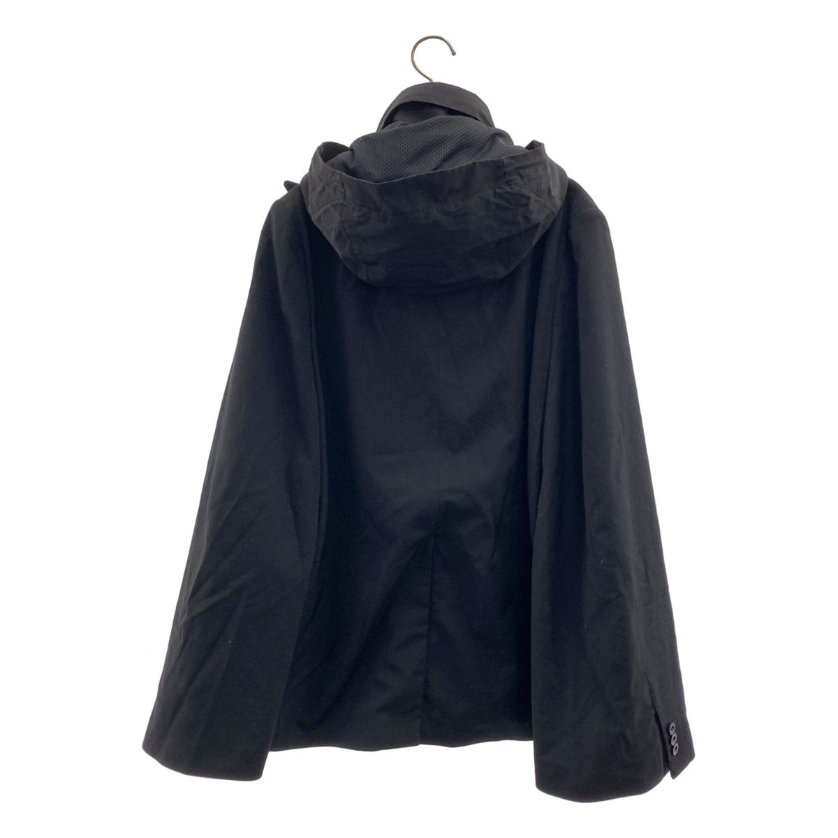 sacai / サカイ | 2022SS | Suiting Mix Cape Blazer ス―チング