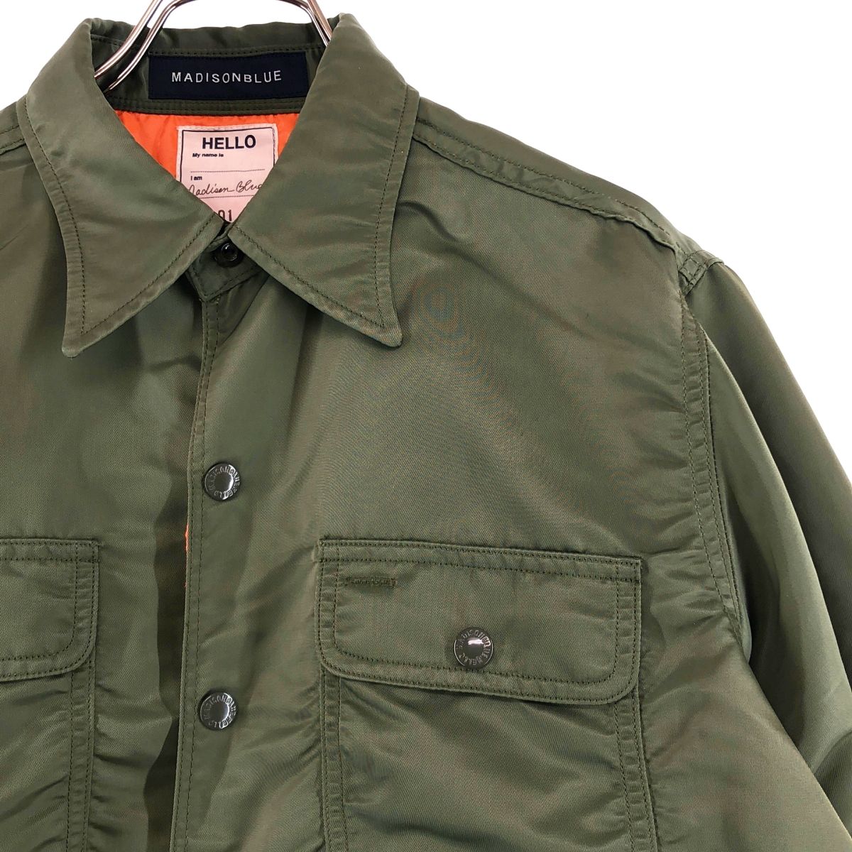 MADISON BLUE / マディソンブルー | ナイロンツイル ハンプトン シャツ  