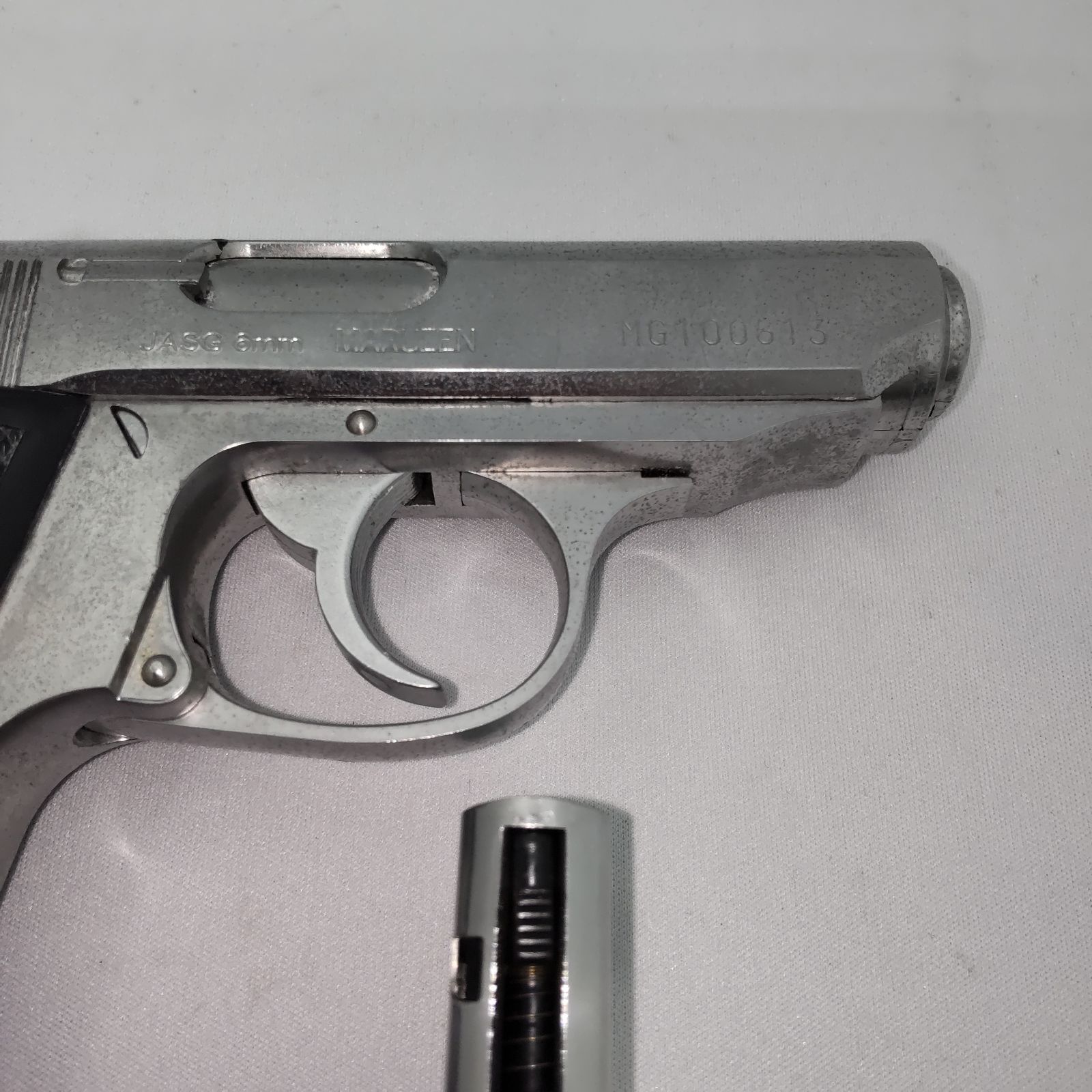 中古ガスガン】マルゼン ワルサーPPK/S シルバー - メルカリ