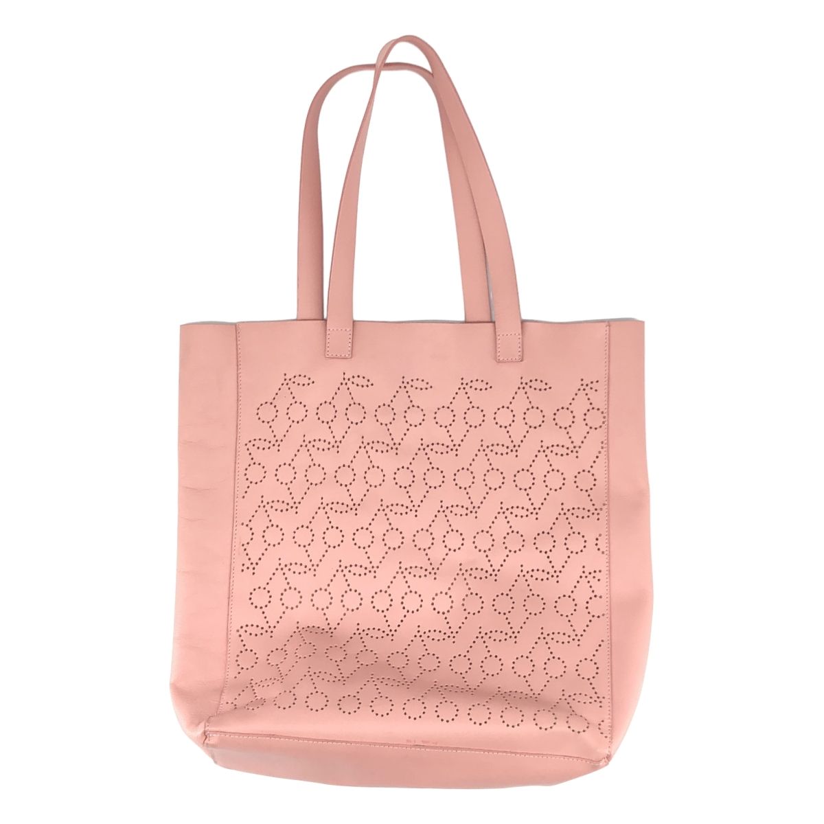 Bonpoint / ボンポワン | パンチングチェリー レザートートバッグ