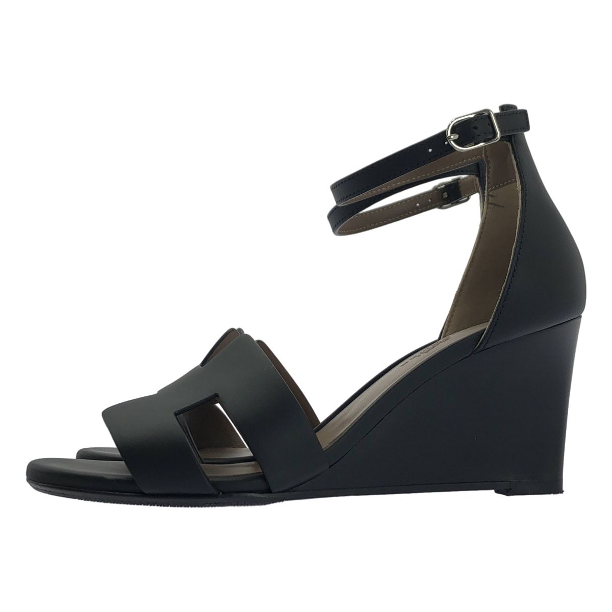 美品】 HERMES / エルメス | レジェンド レザー ストラップ サンダル