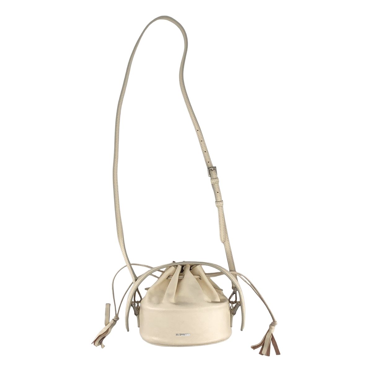 美品】 JIL SANDER / ジルサンダー | 2way レザー タッセル ショルダー 