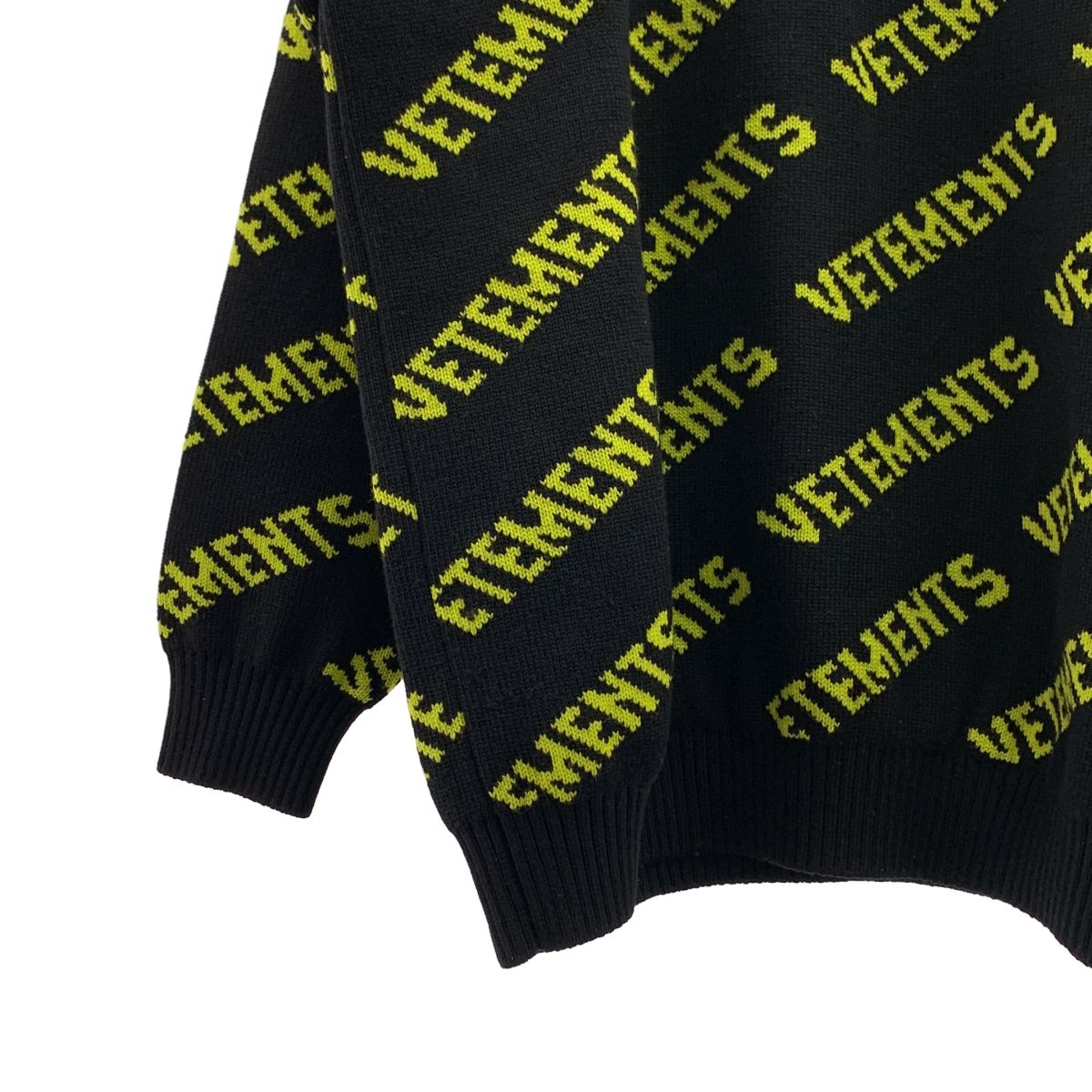 VETEMENTS / ヴェトモン | Monogram Knit ウール モノグラム ニット