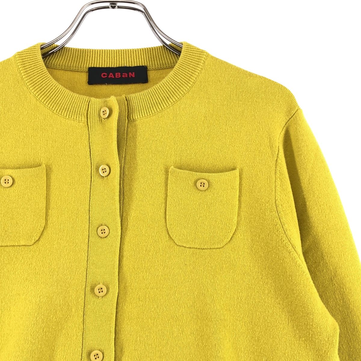 CABaN / キャバン | コットン カシミヤ クルーネック ニット