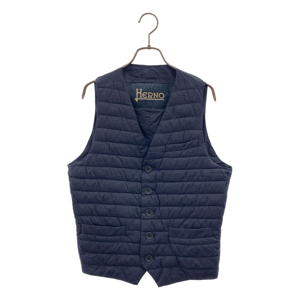 HERNO / ヘルノ | IN-TECH ナイロン インナー ダウンベスト | 46