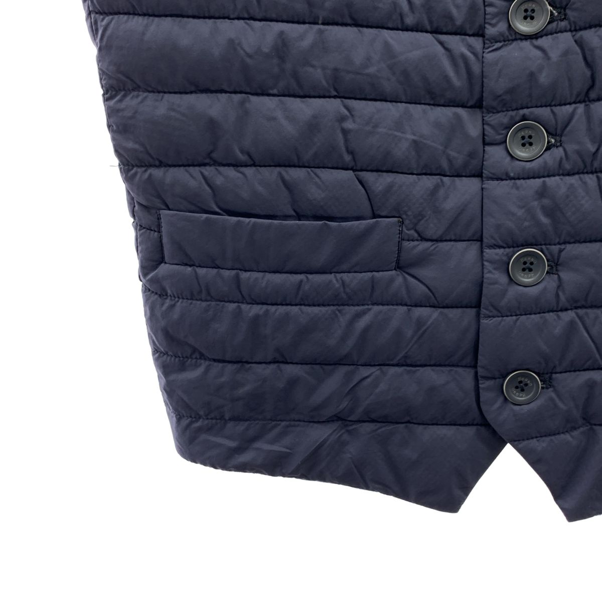 HERNO / ヘルノ | IN-TECH ナイロン インナー ダウンベスト | 46