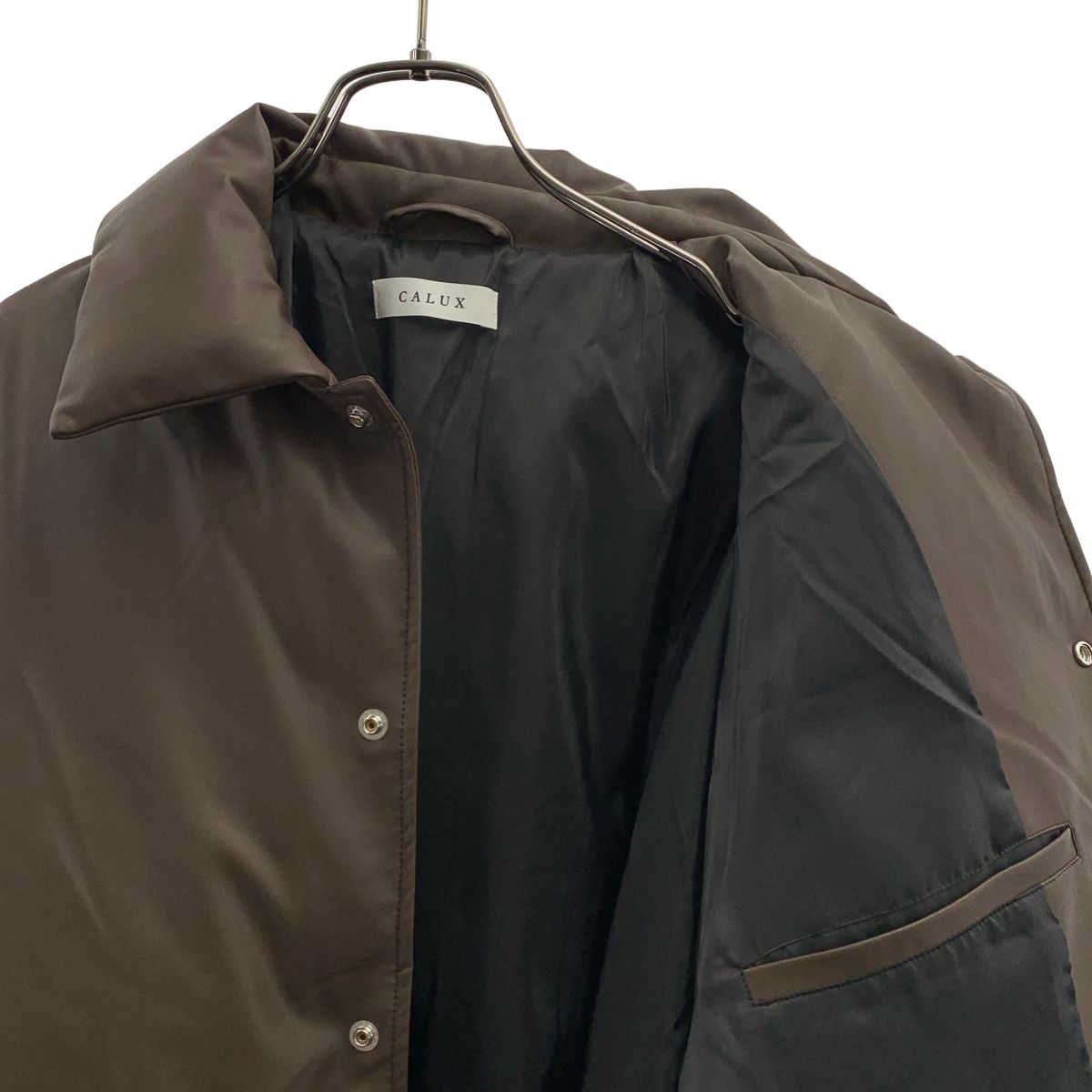 美品】 CALUX / キャラクス | SHORT COACH JACKET ショート ダウン