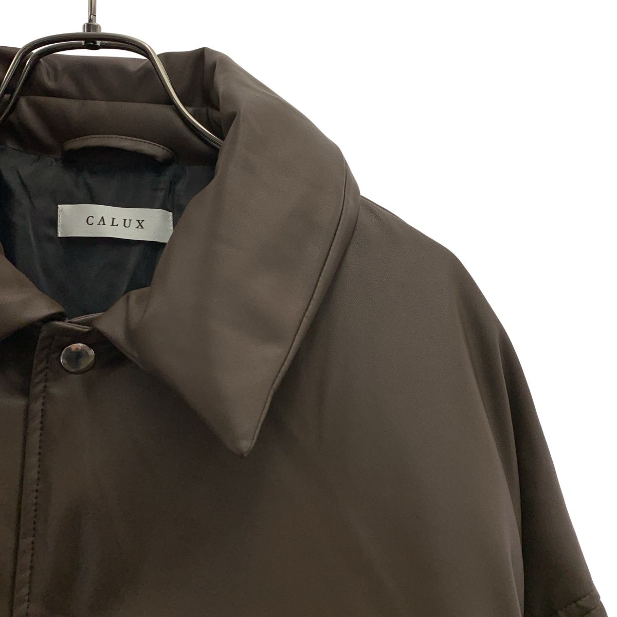 美品】 CALUX / キャラクス | SHORT COACH JACKET ショート ダウン  