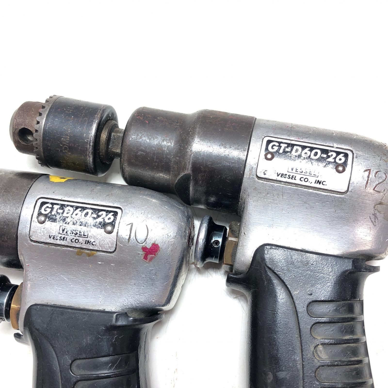 VESSEL ベッセル 品 エアドリル 4点セット GT-D 60-26