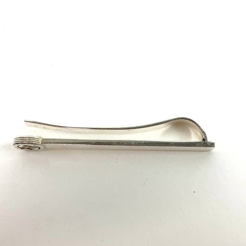 GUCCI グッチ ネクタイピン ロゴ インターロッキング GG シルバー925