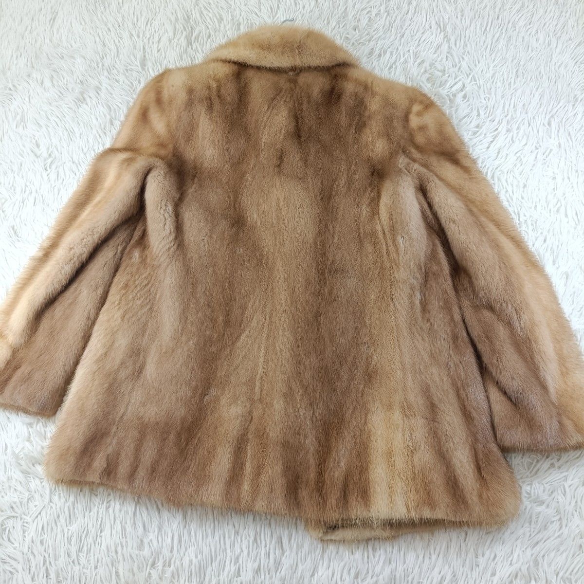 デミバフミンク ファーコート ミンクコート リアルファー 貂 本毛皮