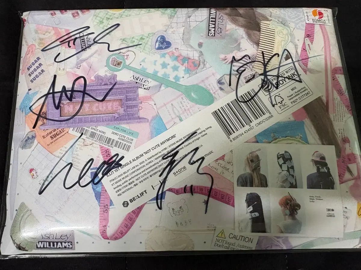 ILLIT NOT CUTE ANYMORE サイン入り アルバム 出品 - メルカリ