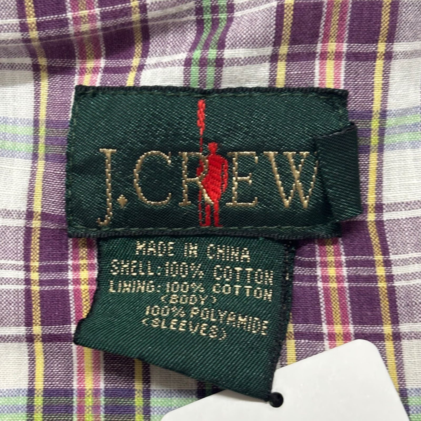 名作】90s J.CREW 巨人タグ ハンティングジャケット 襟コーデュロイ 