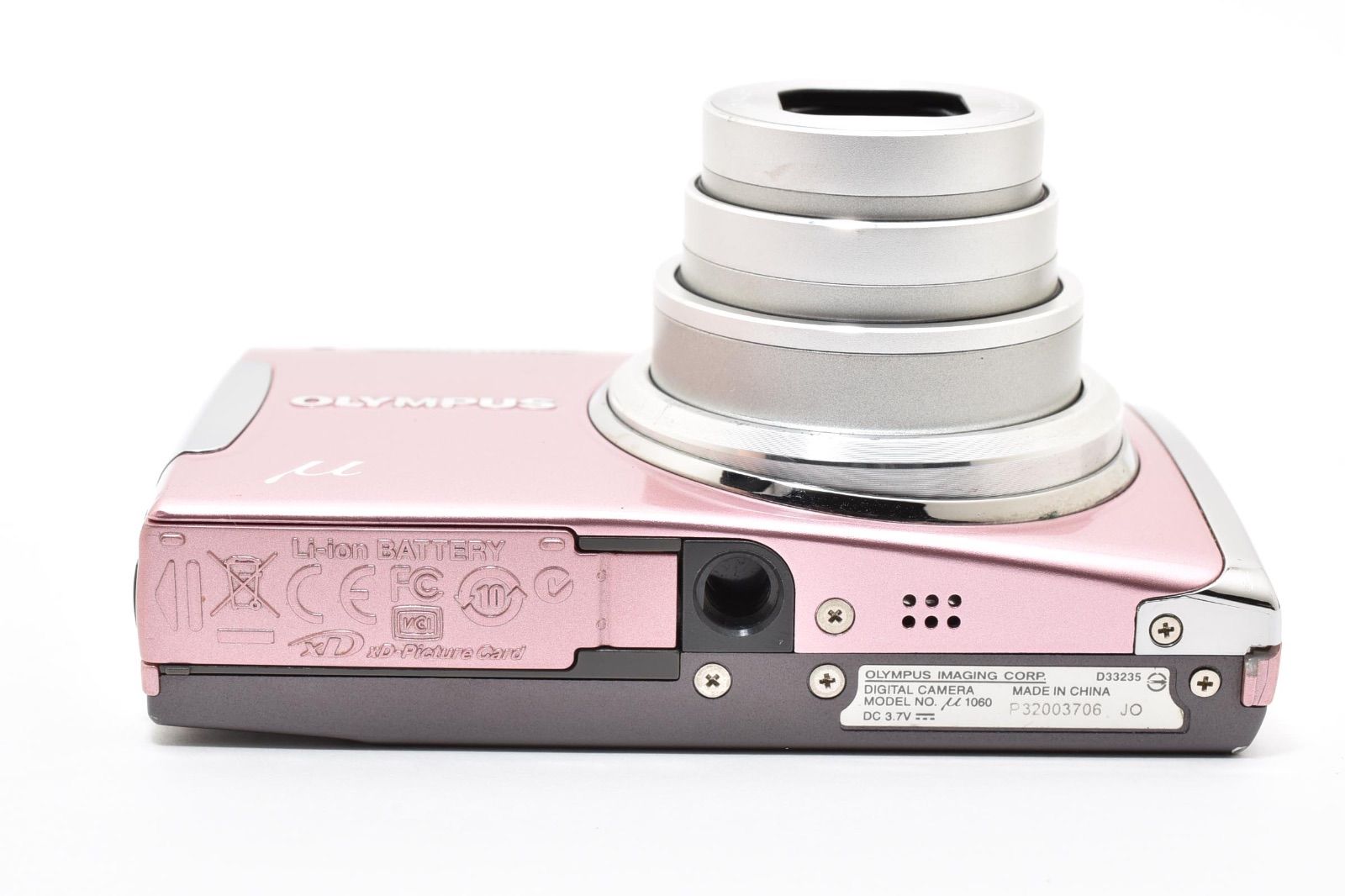 美品】オリンパス OLYMPUS μ 1060 ピンク コンパクトデジタルカメラ